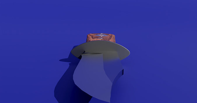 knife Low-poly 3D model