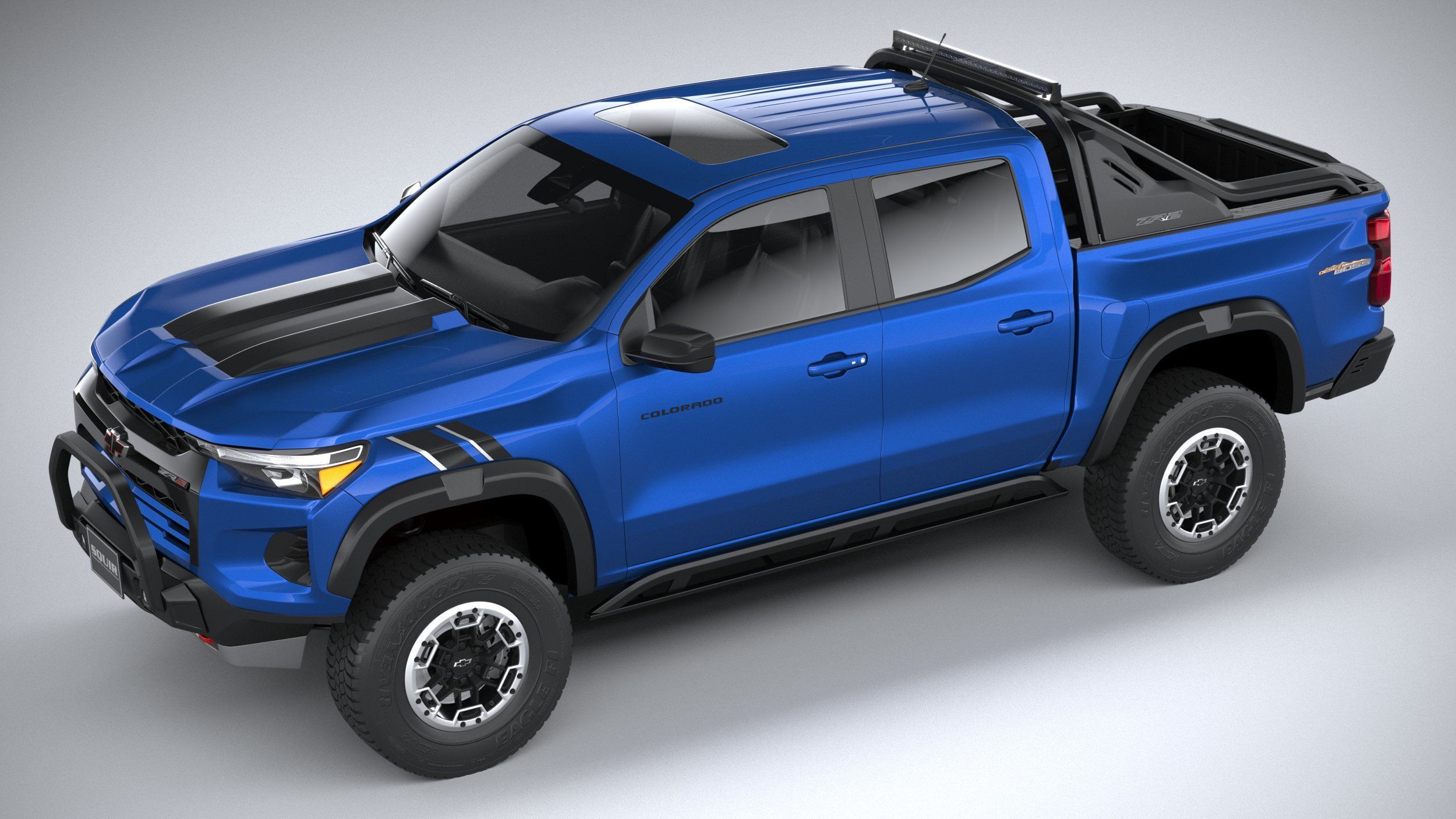 Chevrolet Colorado ZR2 CG 2023 3D model_7
