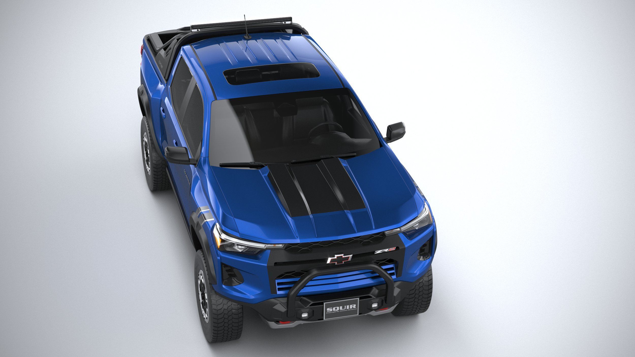 Chevrolet Colorado ZR2 CG 2023 3D model_12