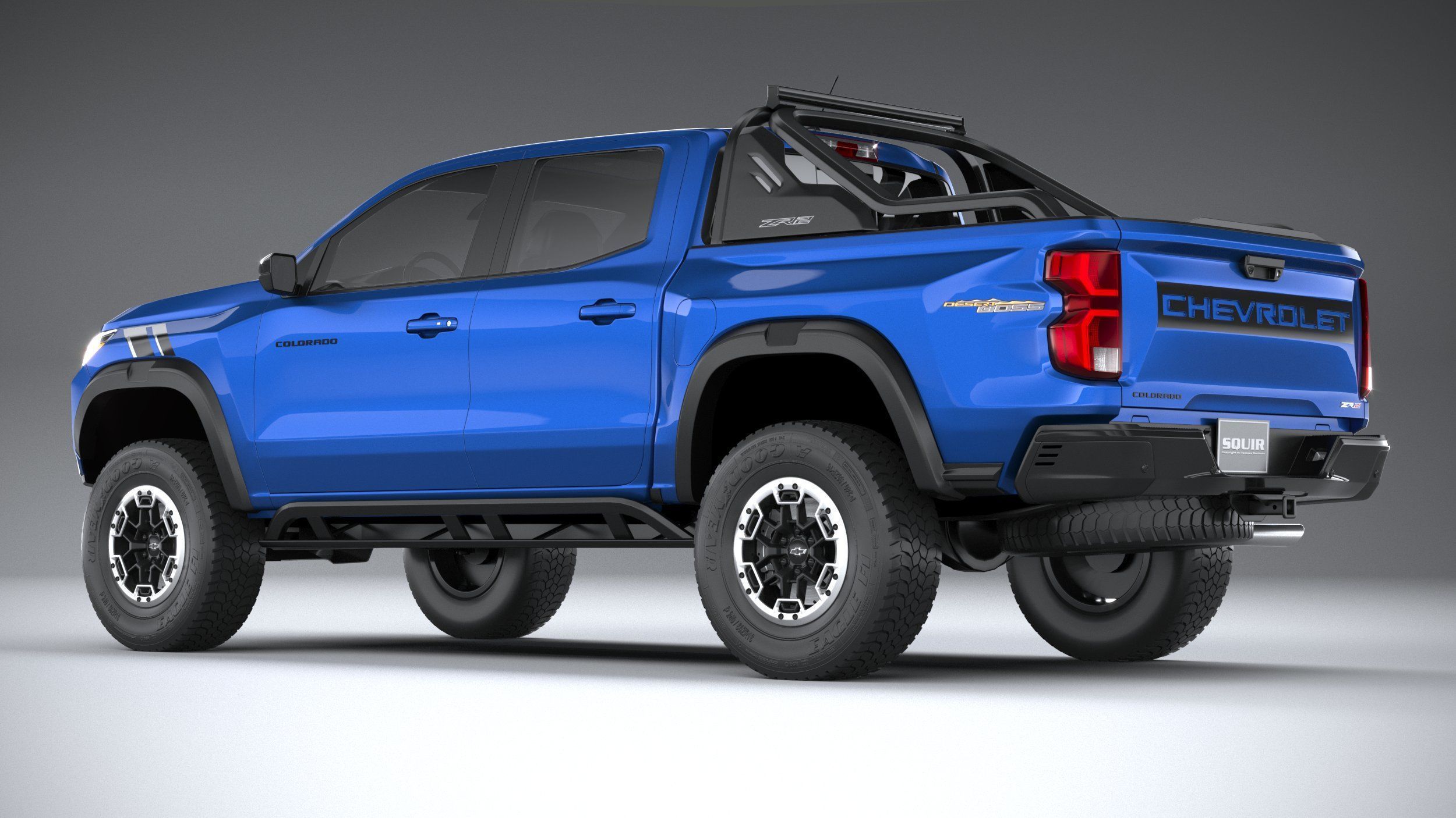 Chevrolet Colorado ZR2 CG 2023 3D model_5