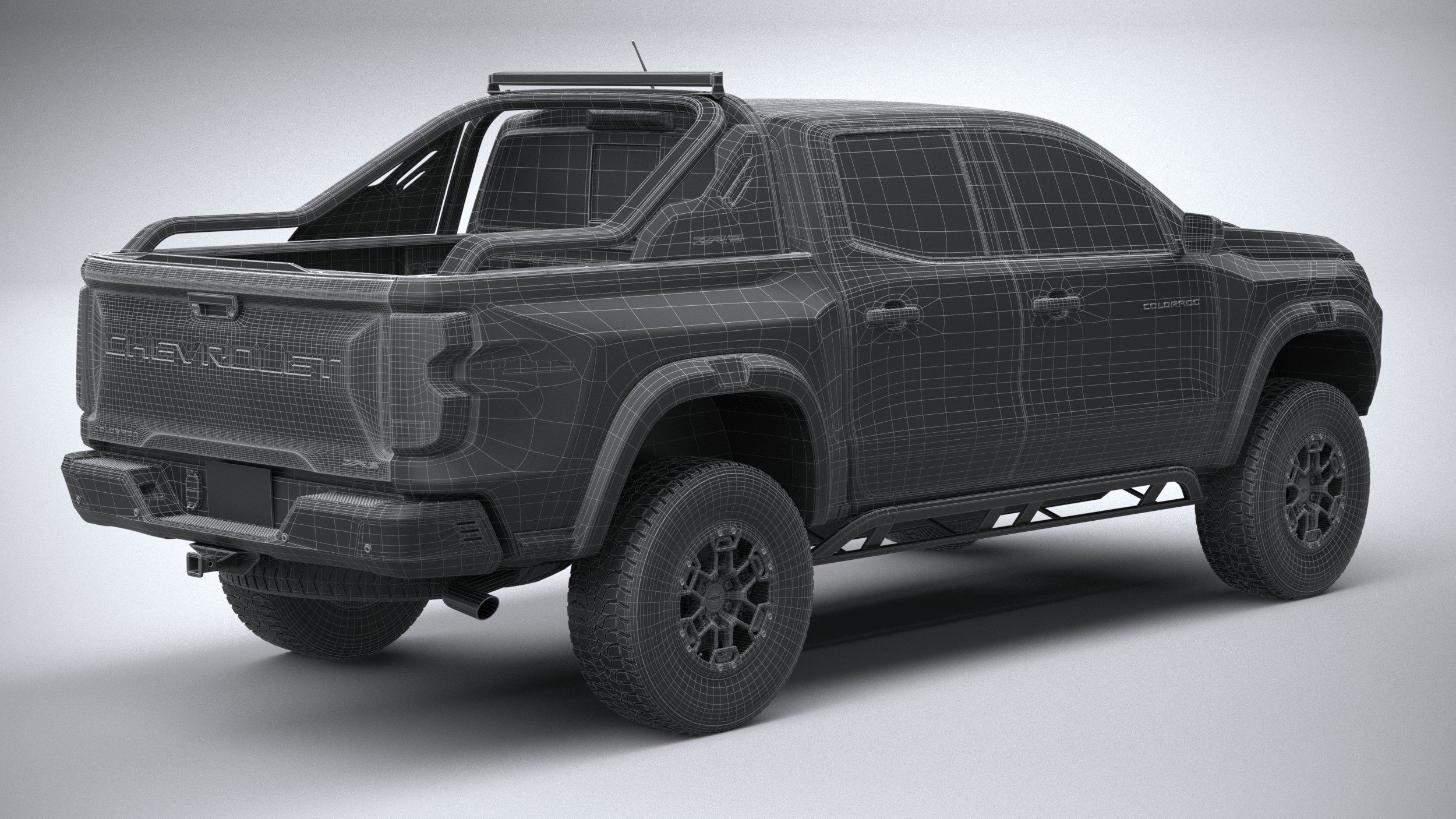 Chevrolet Colorado ZR2 CG 2023 3D model_29