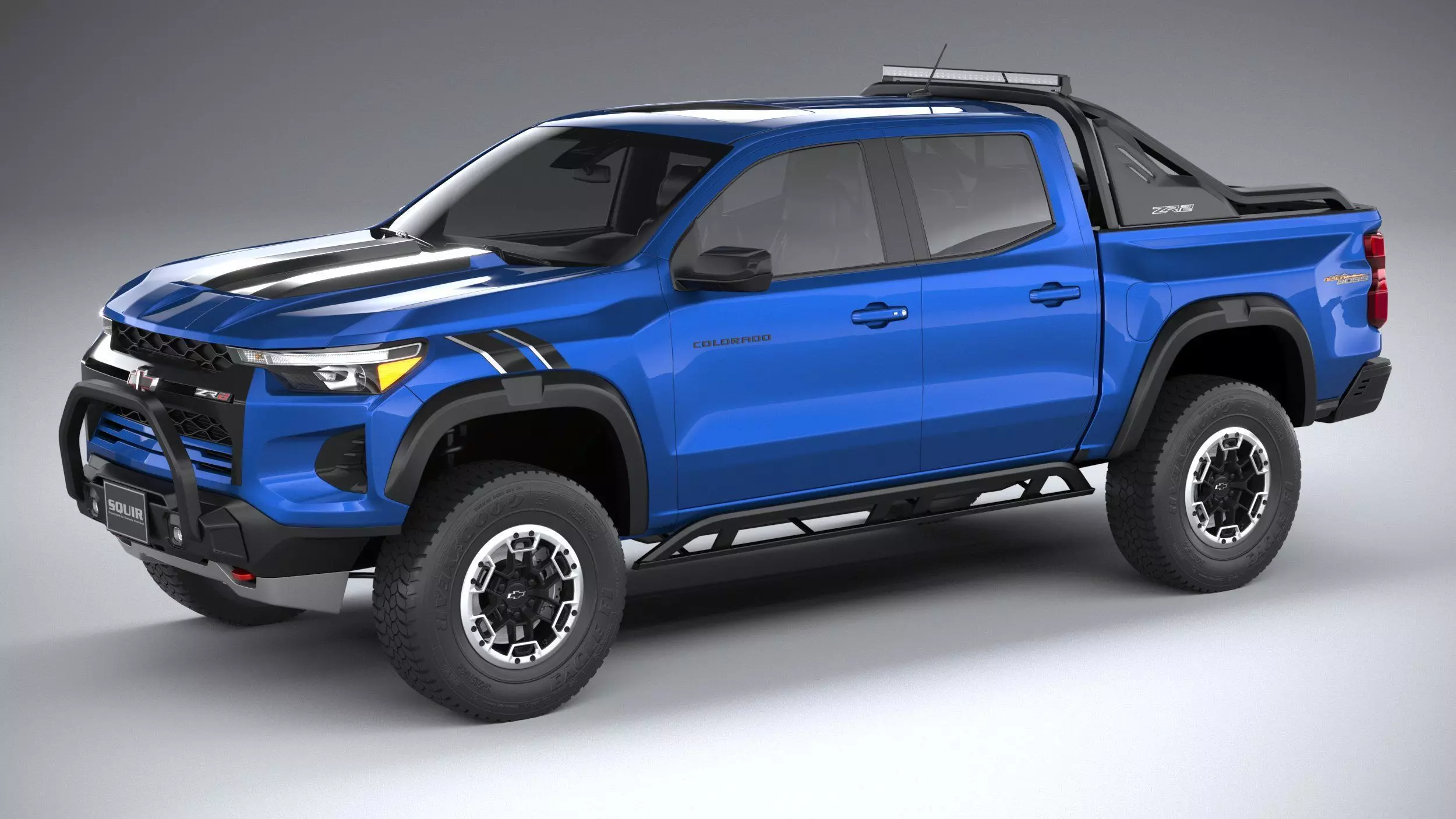 Chevrolet Colorado ZR2 CG 2023 3D model_0