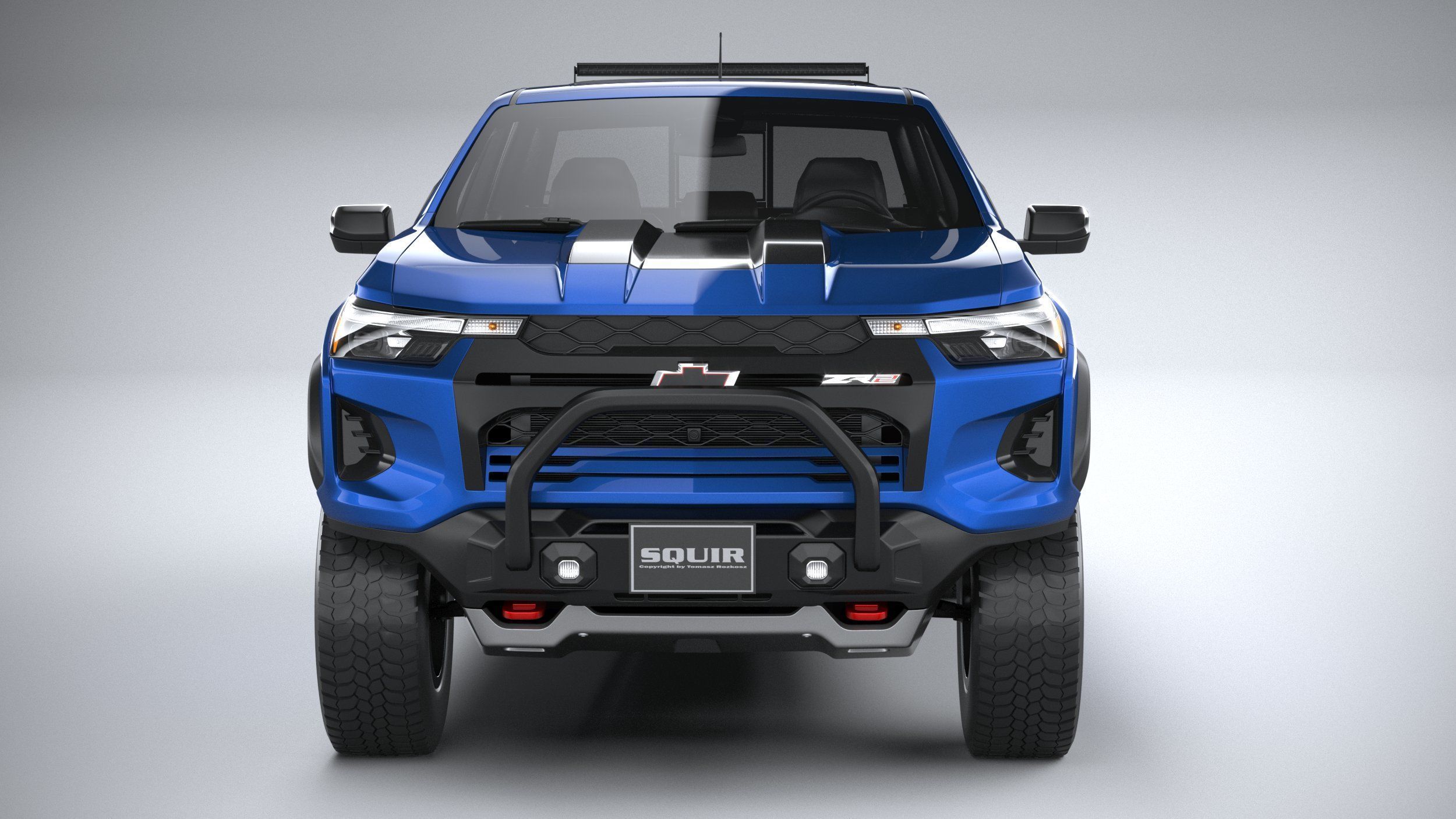 Chevrolet Colorado ZR2 CG 2023 3D model_13
