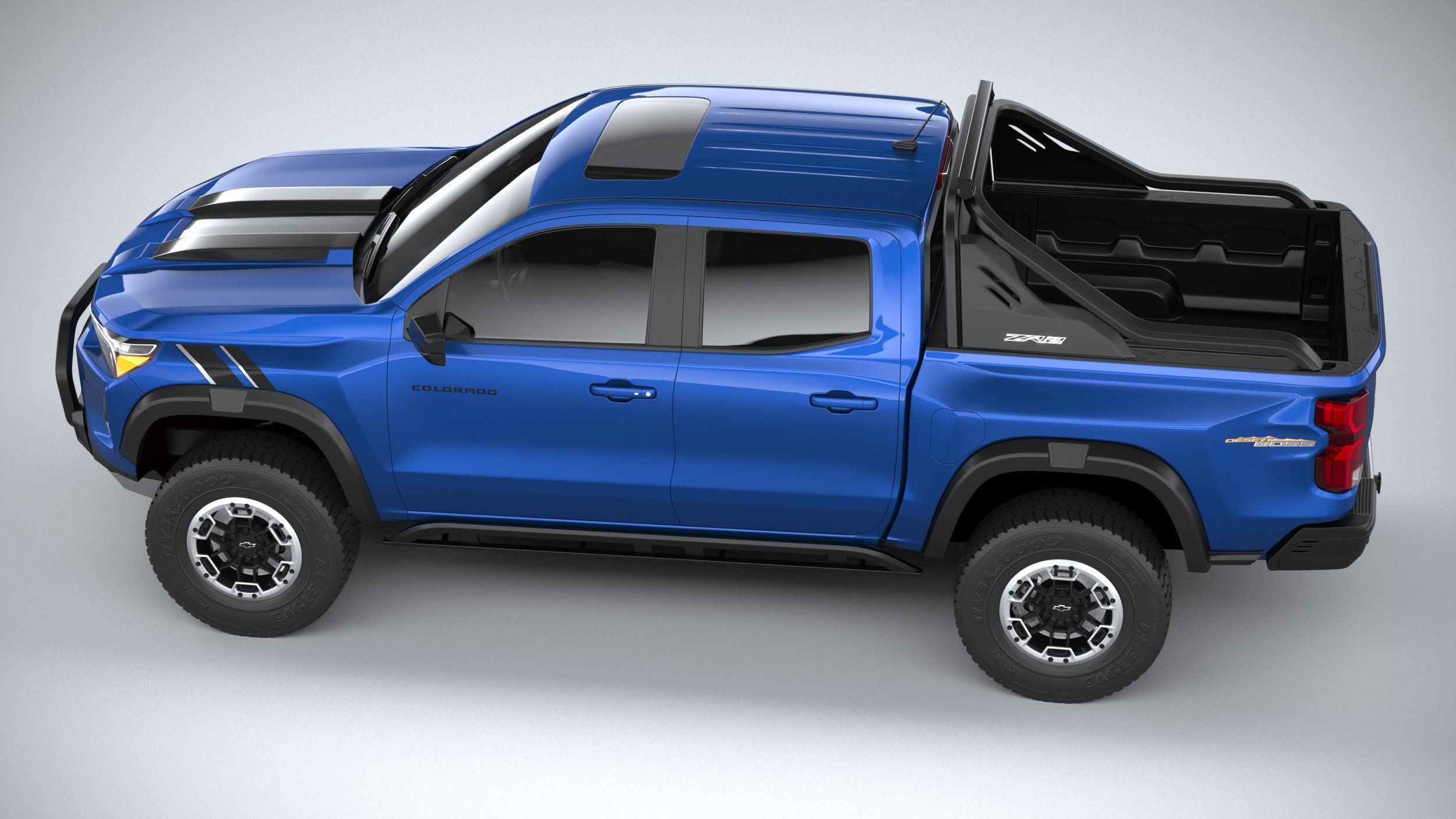 Chevrolet Colorado ZR2 CG 2023 3D model_9