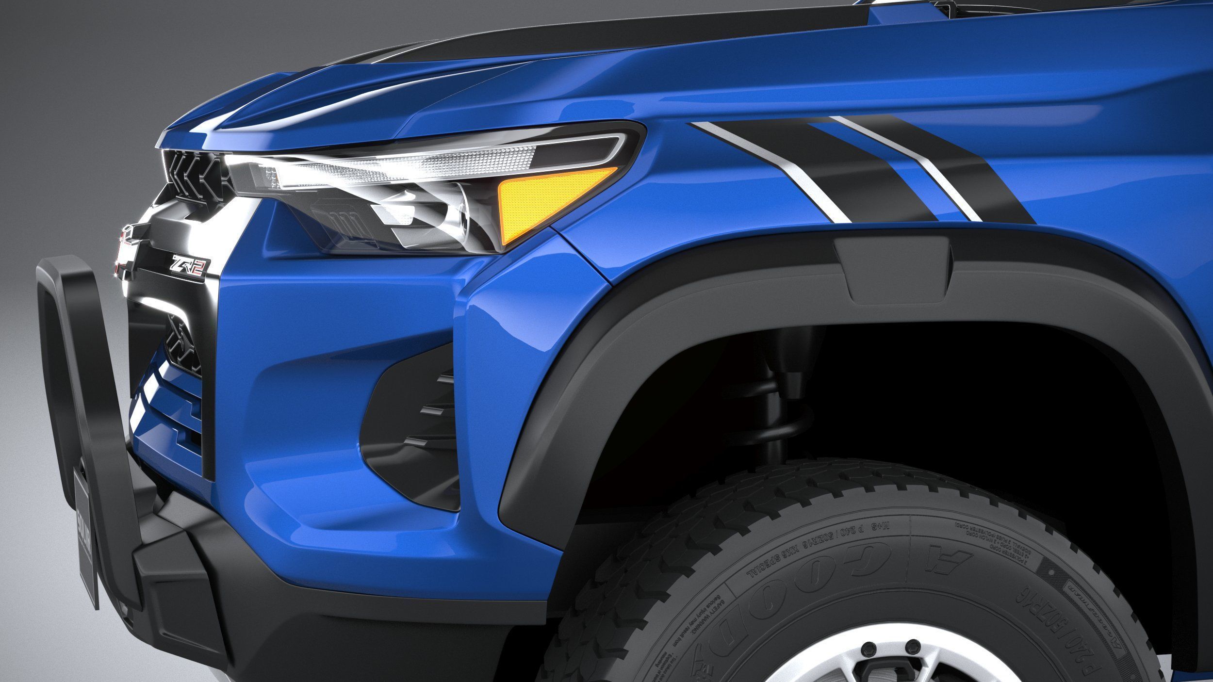 Chevrolet Colorado ZR2 CG 2023 3D model_3