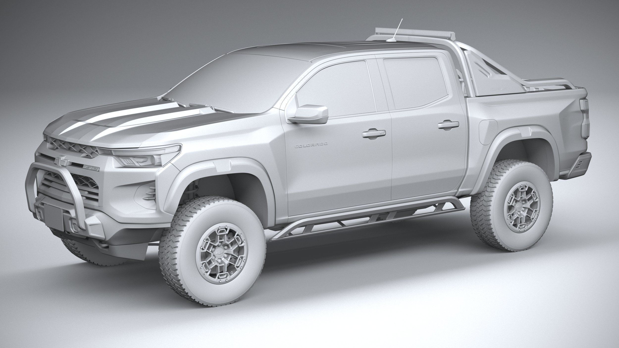Chevrolet Colorado ZR2 CG 2023 3D model_19