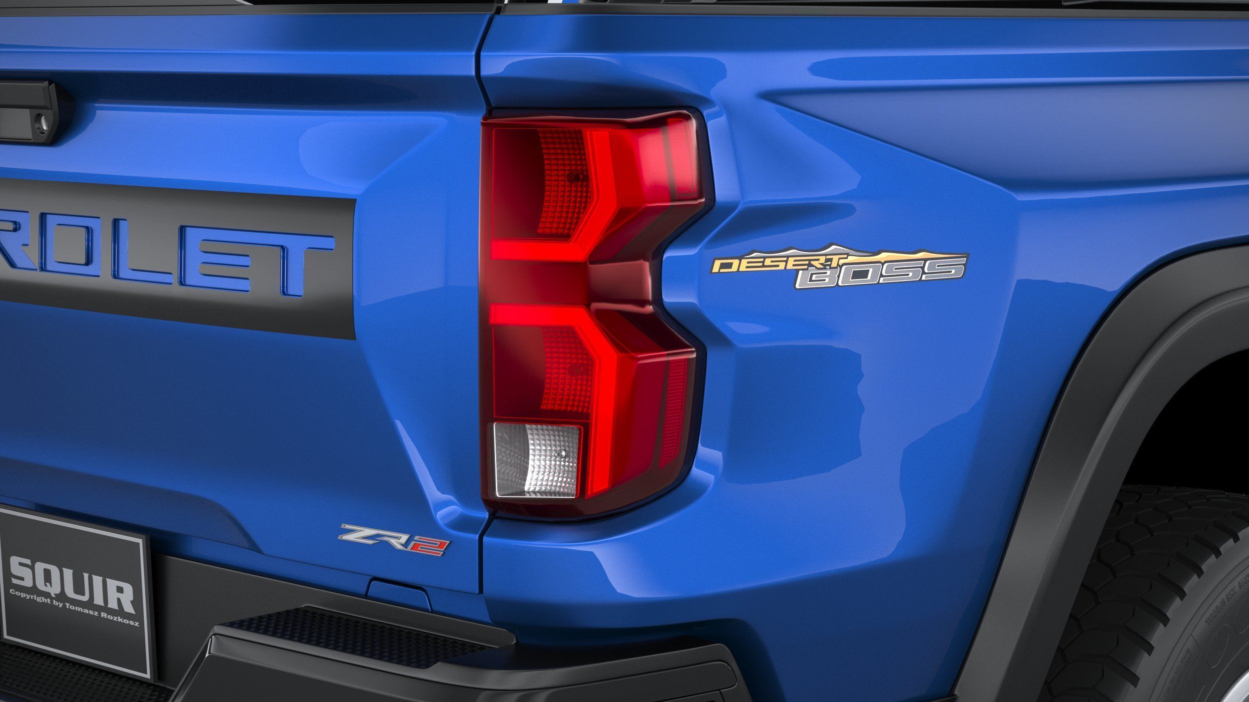 Chevrolet Colorado ZR2 CG 2023 3D model_18