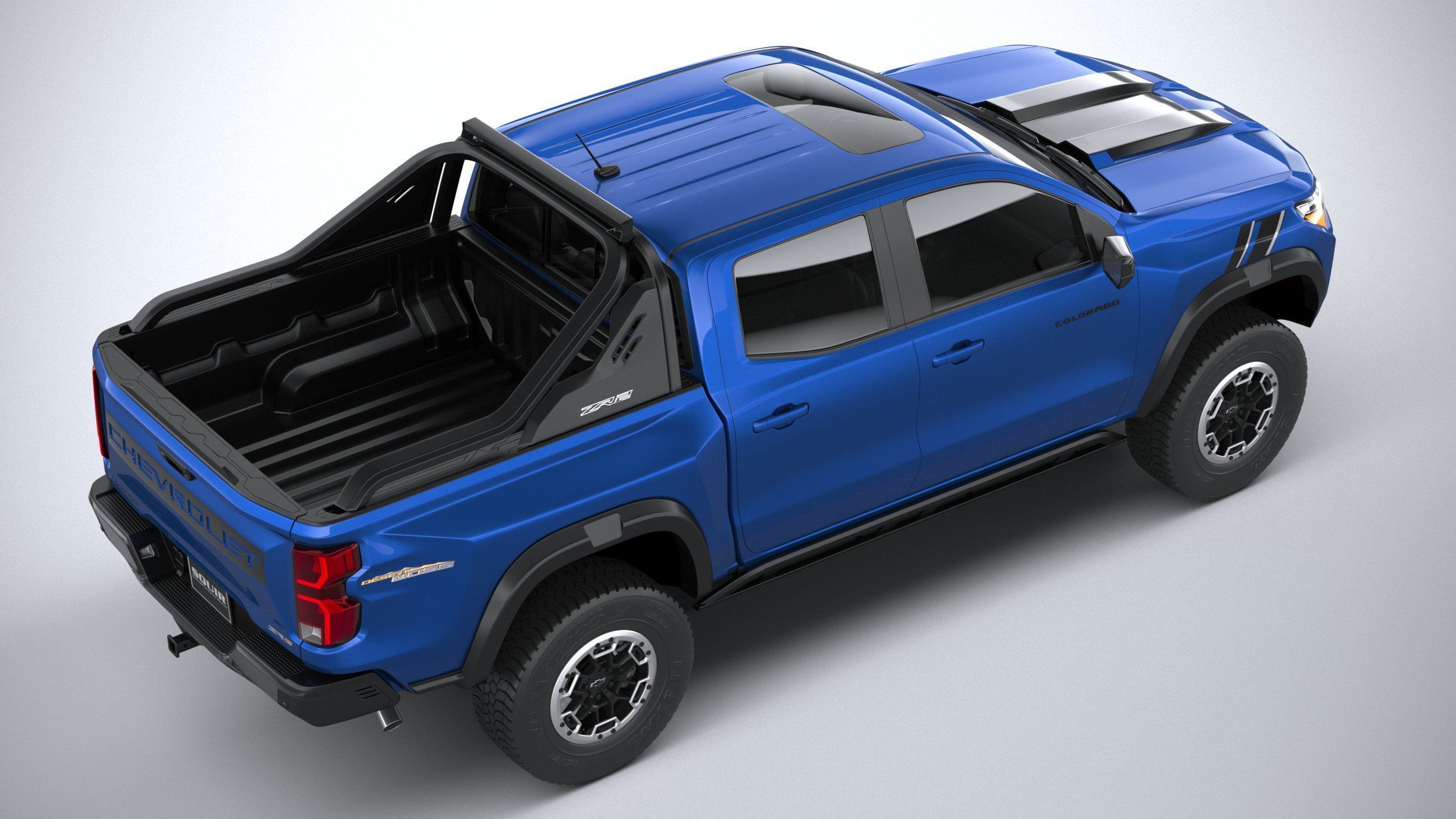 Chevrolet Colorado ZR2 CG 2023 3D model_10
