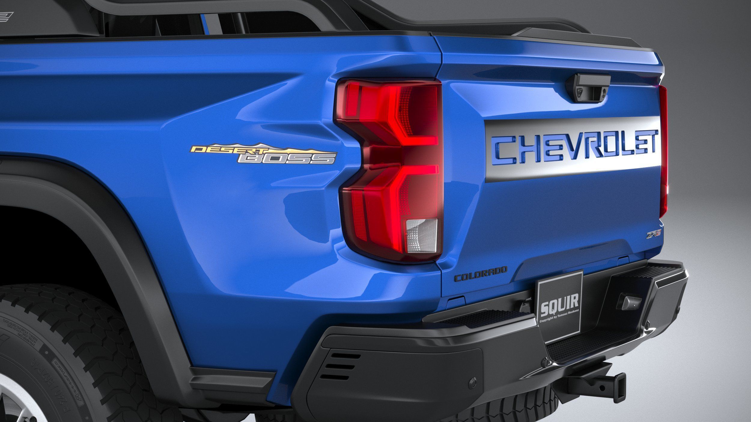 Chevrolet Colorado ZR2 CG 2023 3D model_6