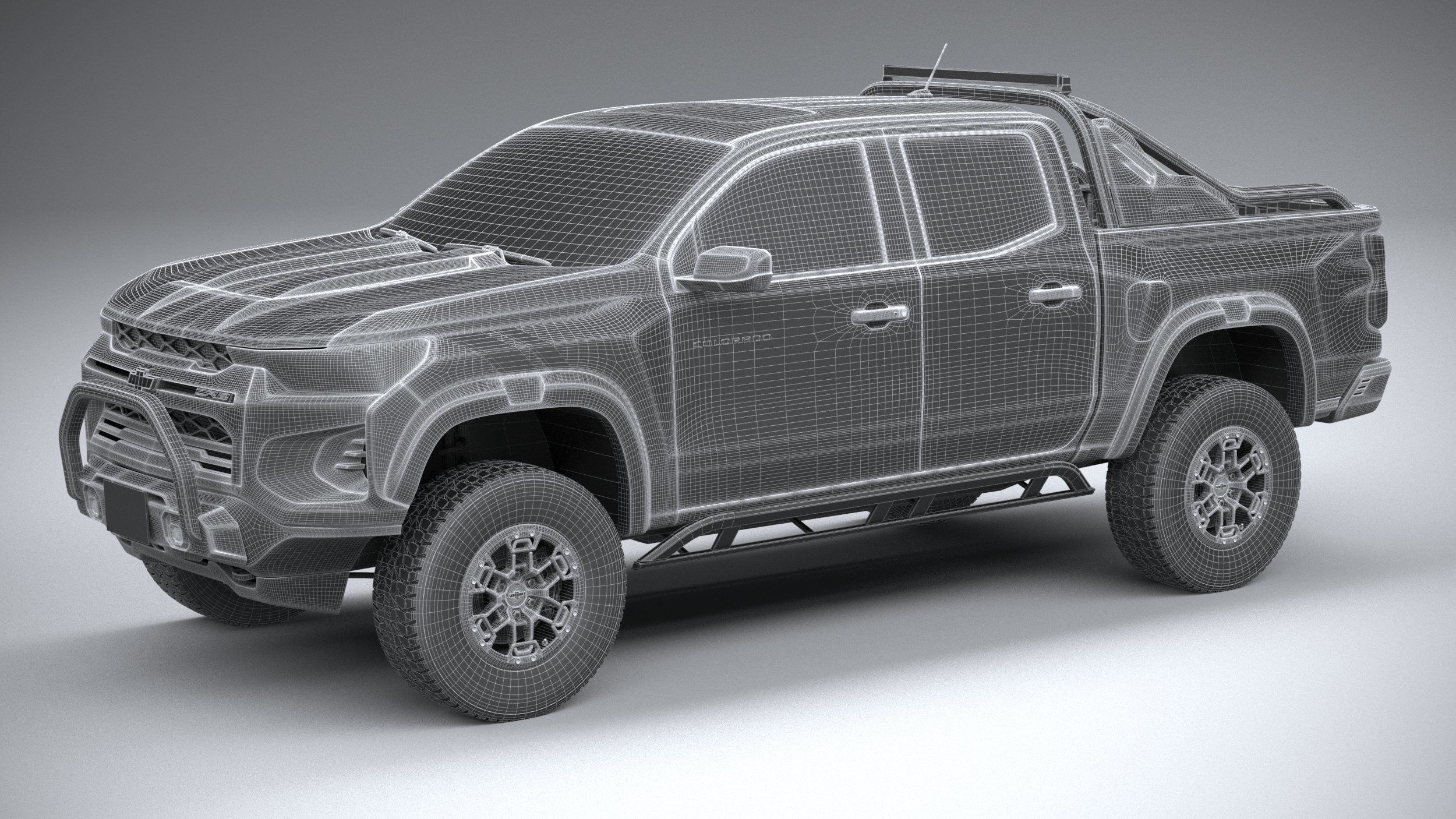 Chevrolet Colorado ZR2 CG 2023 3D model_26
