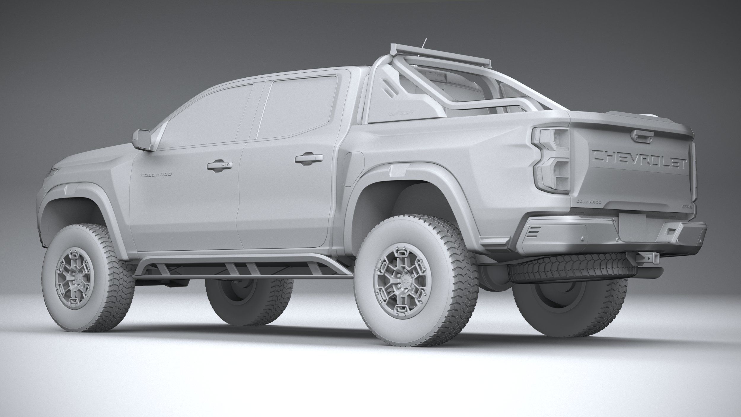 Chevrolet Colorado ZR2 CG 2023 3D model_21