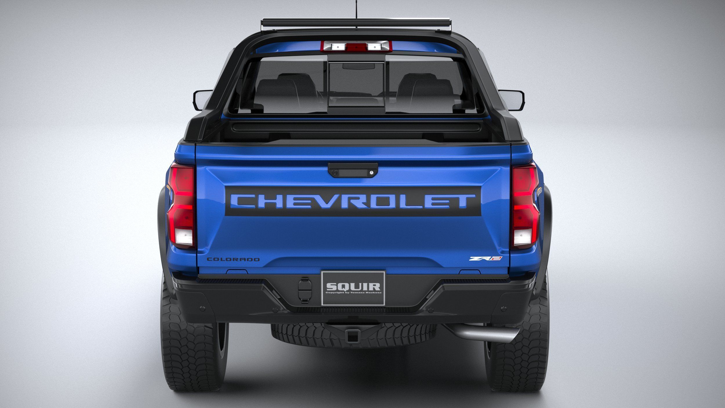 Chevrolet Colorado ZR2 CG 2023 3D model_4