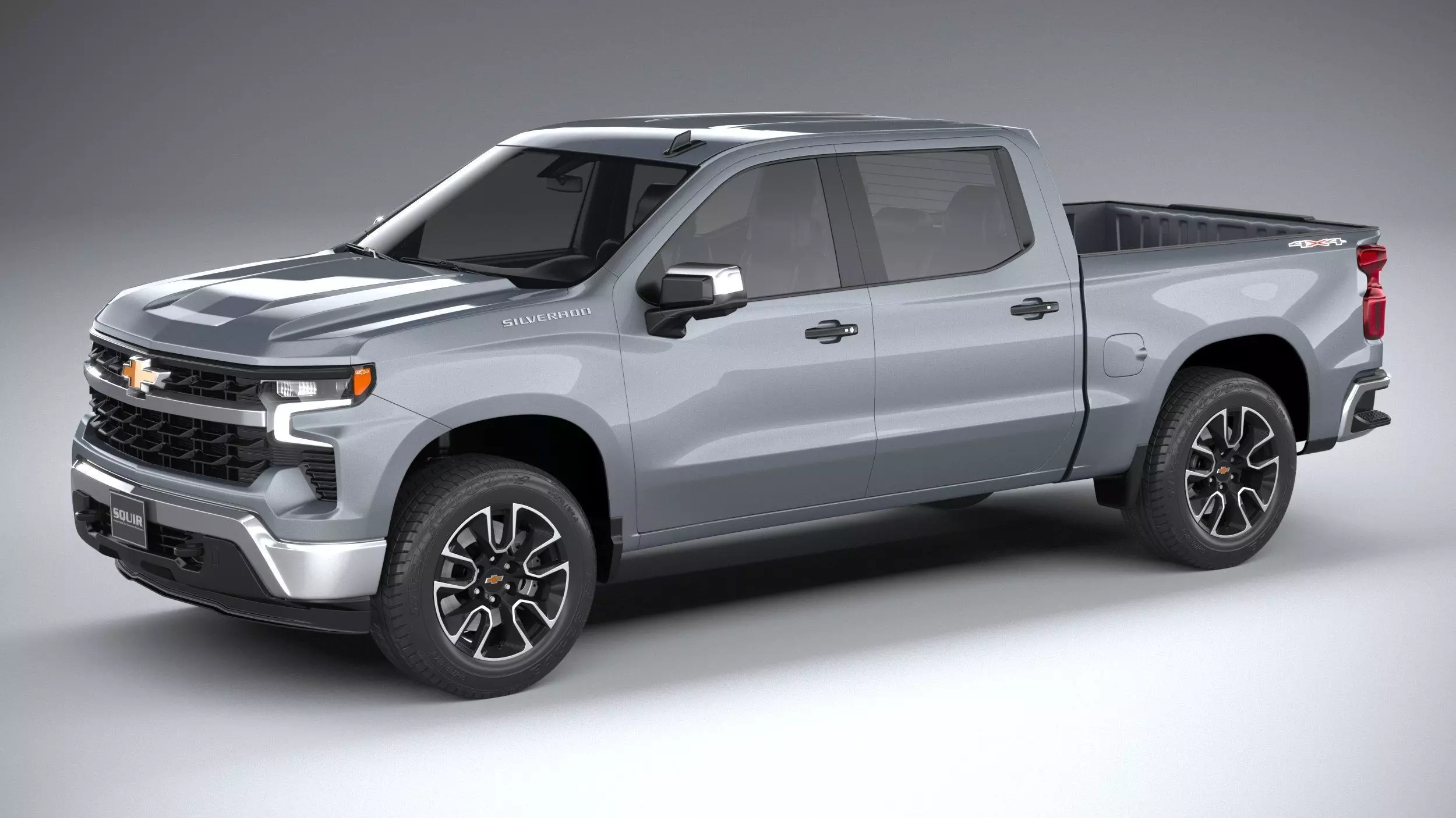 Chevrolet Silverado 1500 LT CG 2022 3D model