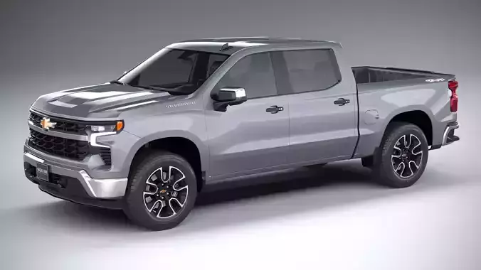 Chevrolet Silverado 1500 LT CG 2022 3D model