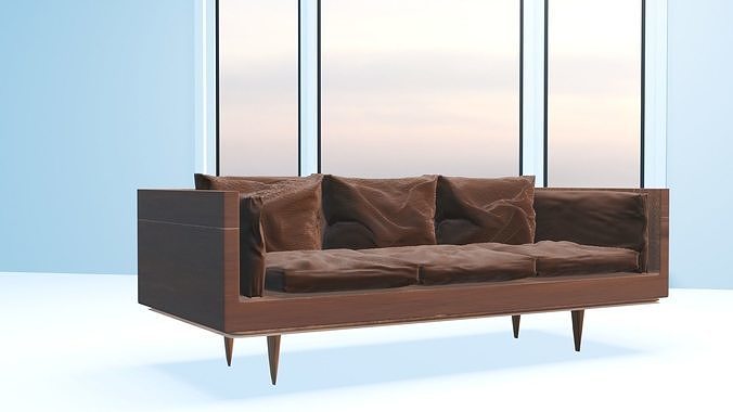 Living Room Sofa  Free 3D model
