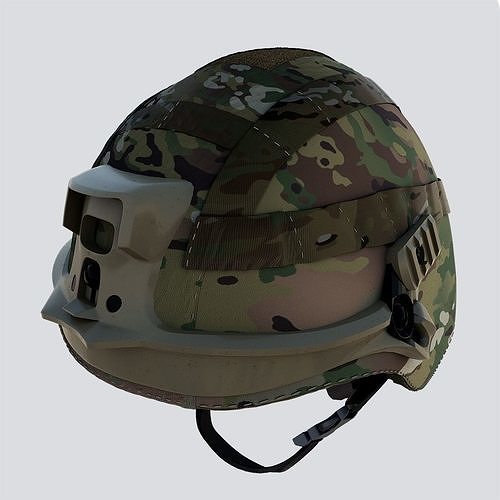 Helmet camouflage 3D model
