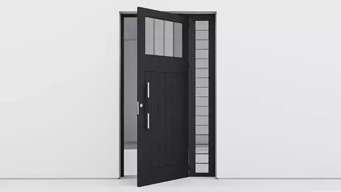 Aluminium door 89
