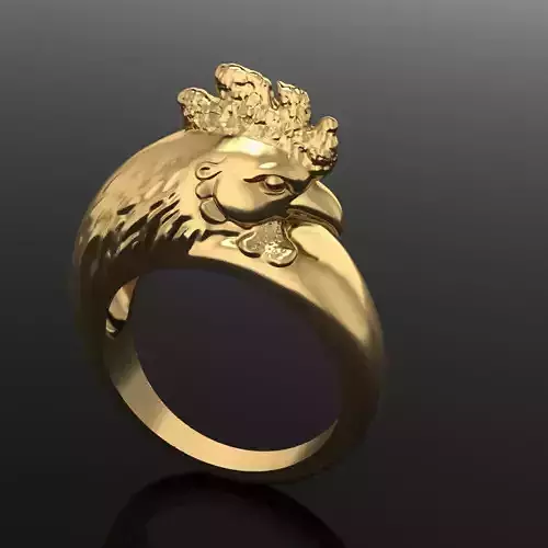 Rooter Ring 3D Model Print