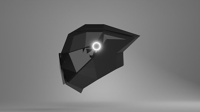 Helmet Free low-poly 3D model