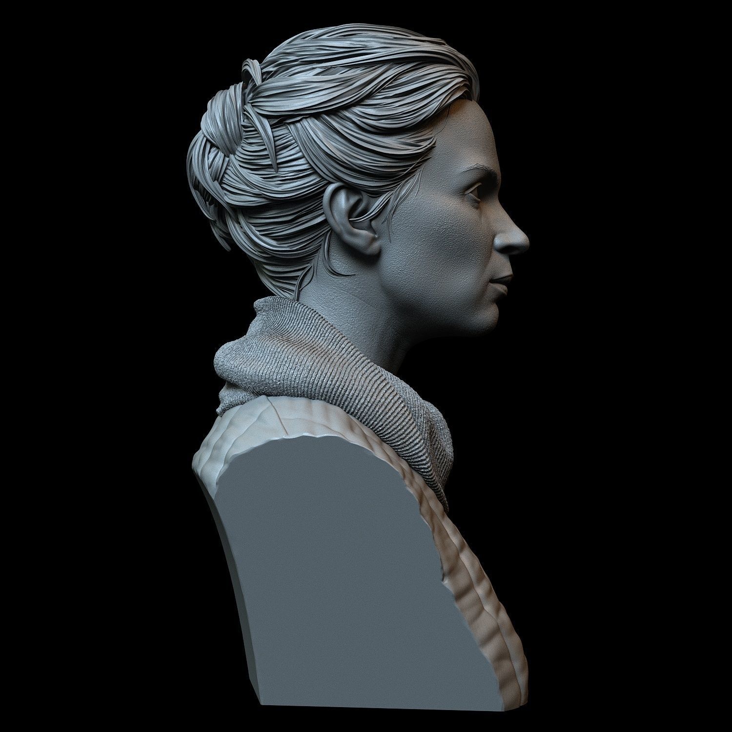 Emily Blunt as Rita Vrataski 3D print model_5