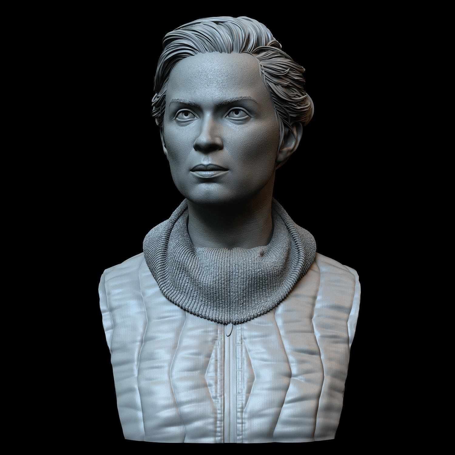Emily Blunt as Rita Vrataski 3D print model_2