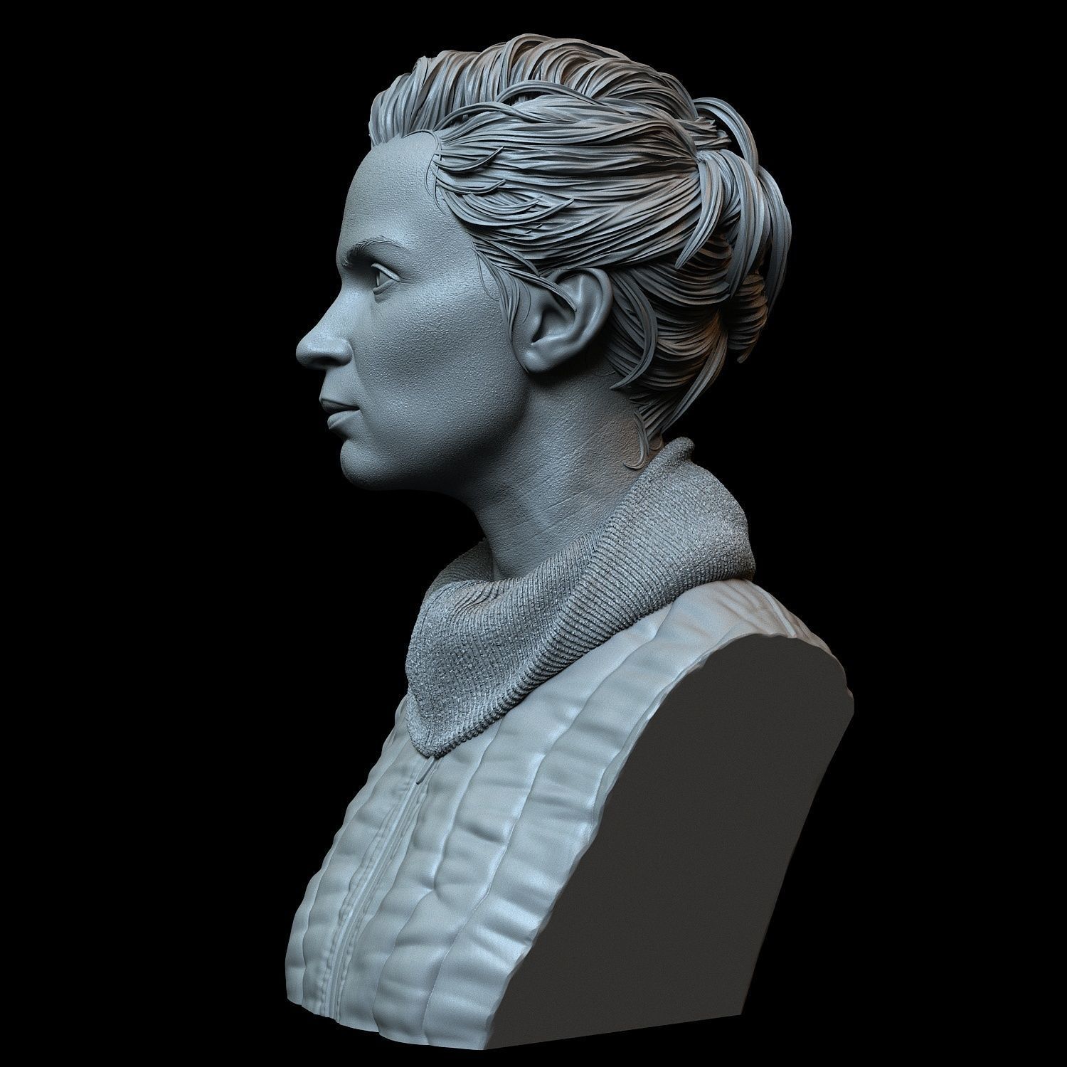 Emily Blunt as Rita Vrataski 3D print model_3