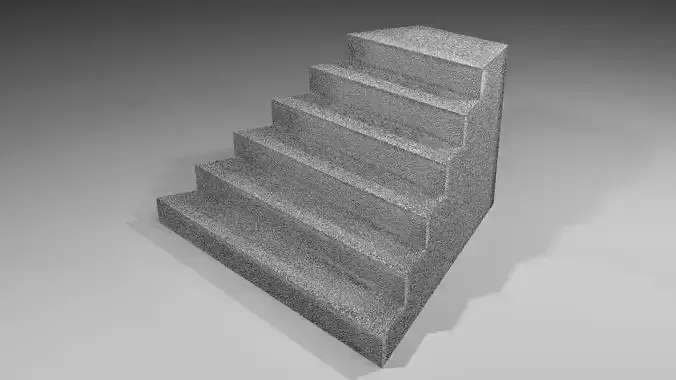 Stair - Triangle 3D model