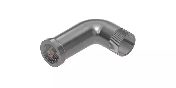 Elbow connector pipe