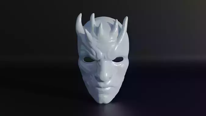 Night King Face Mask - Cosplay Mask 3D print model