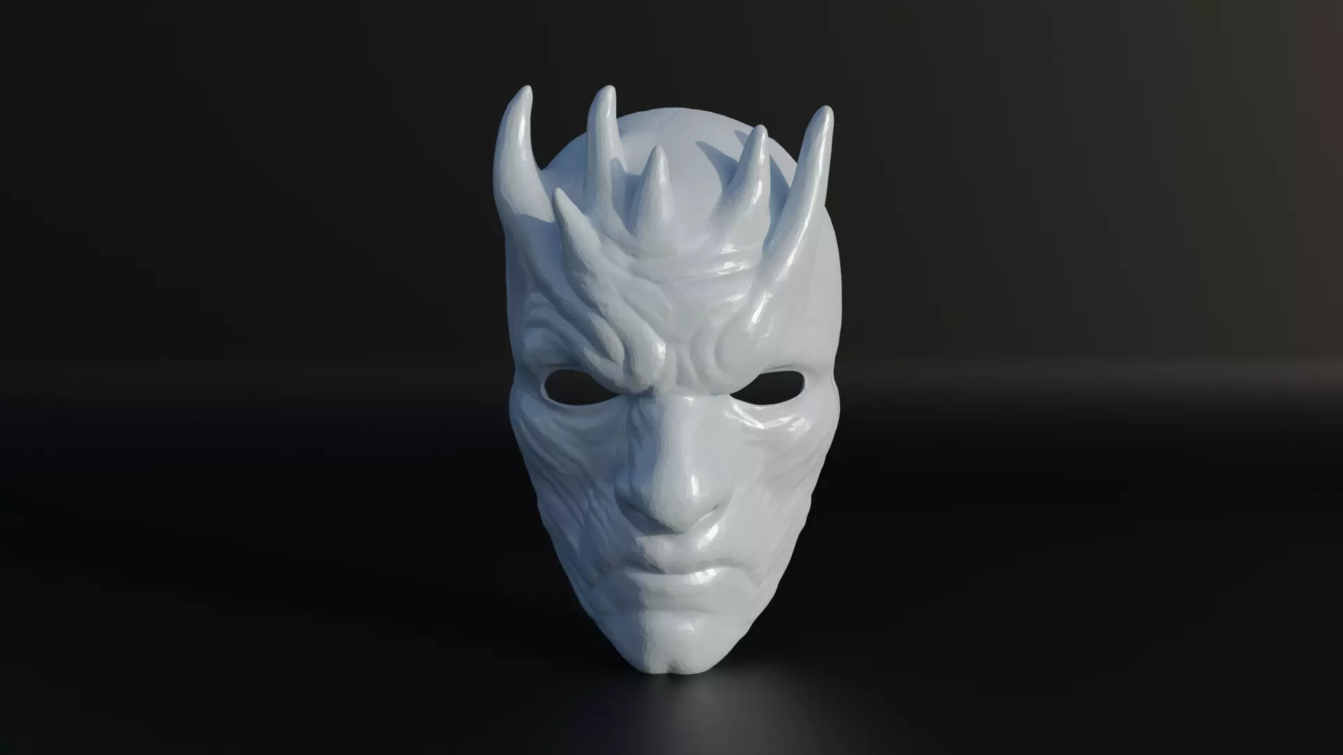 Night King Face Mask - Cosplay Mask 3D print model_0