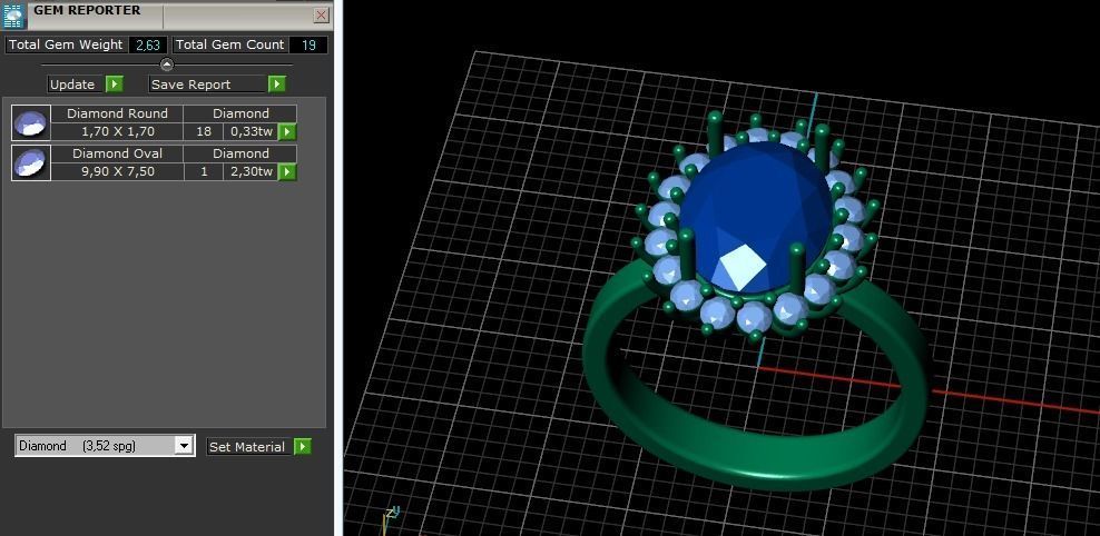 Ring Model 2937 3D print model_10