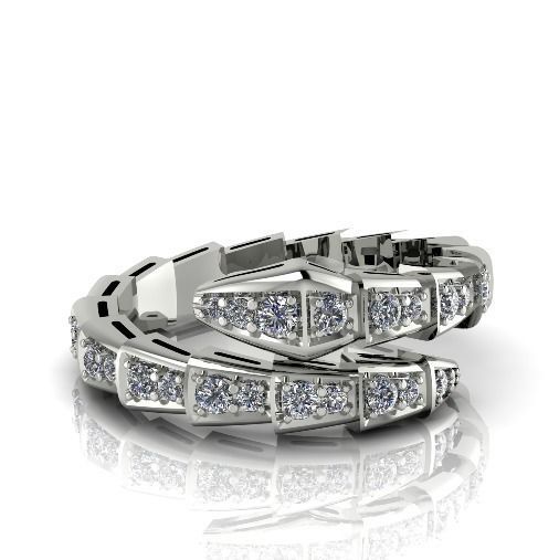 Snake ring Model 2931 3D print model_1