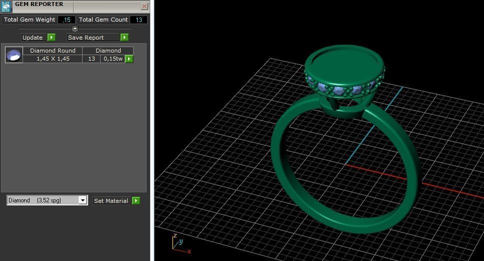 Ring Model 2924 3D print model_10