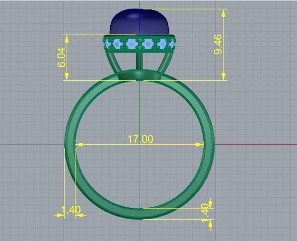 Ring Model 2924 3D print model_6