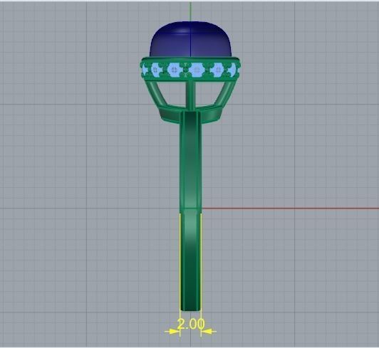 Ring Model 2924 3D print model_8
