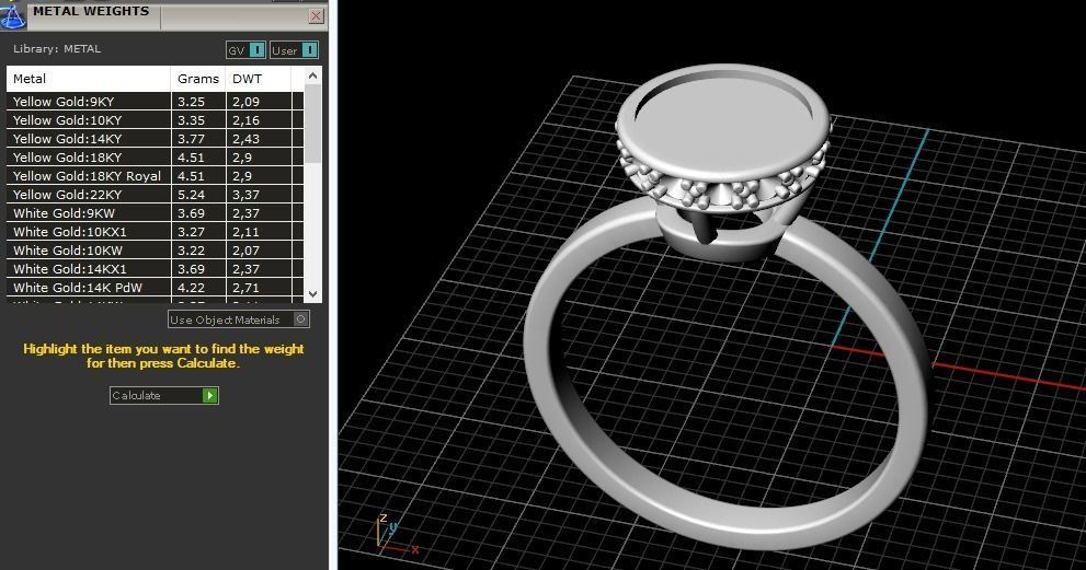 Ring Model 2924 3D print model_9