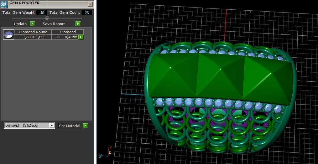 Wide ring Model 2918 3D print model_11