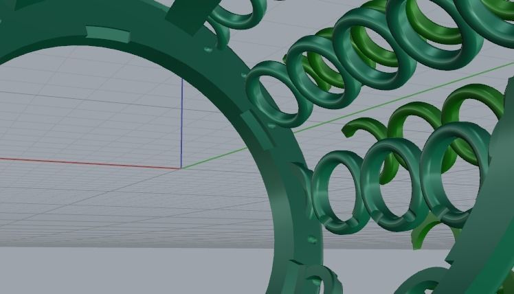 Wide ring Model 2918 3D print model_5