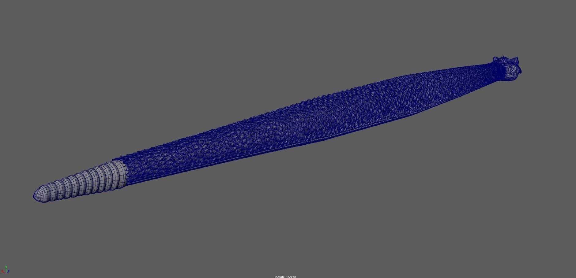 Realistic Rattlesnake Model statue of snake 3D model_10