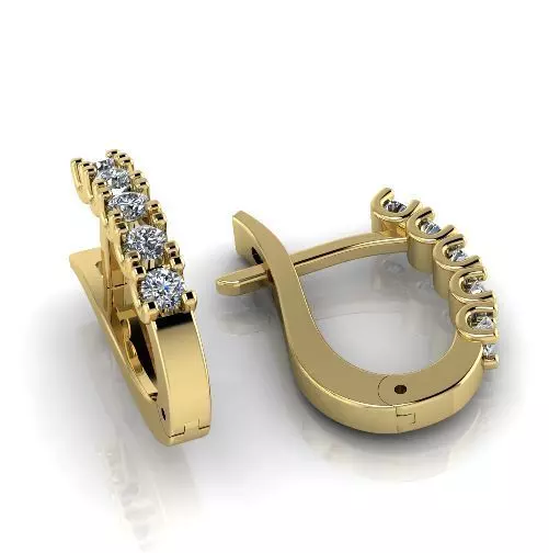 Earrings Model 2911 3D print model