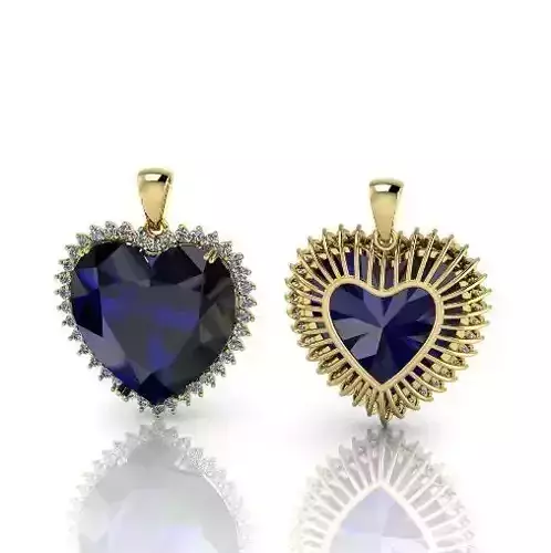 Heart pendant Model 2905