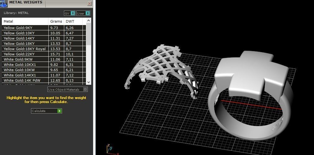 Cross ring Model 2903 3D print model_9