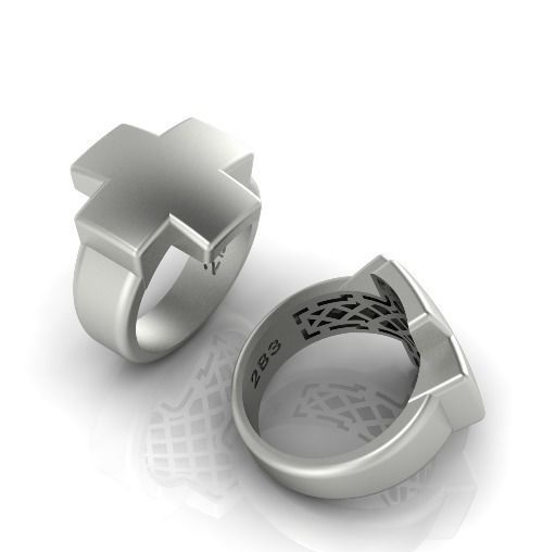 Cross ring Model 2903 3D print model_1