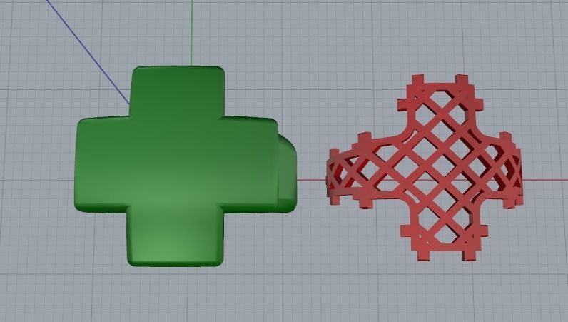 Cross ring Model 2903 3D print model_4