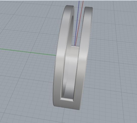 Double ring Model 2890 3D print model_6