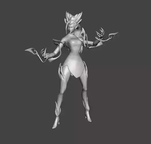 Mythmaker Zyra 3D Model