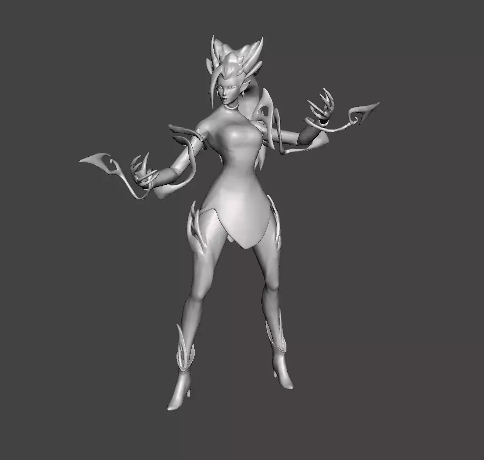 Mythmaker Zyra 3D Model 3D print model_0