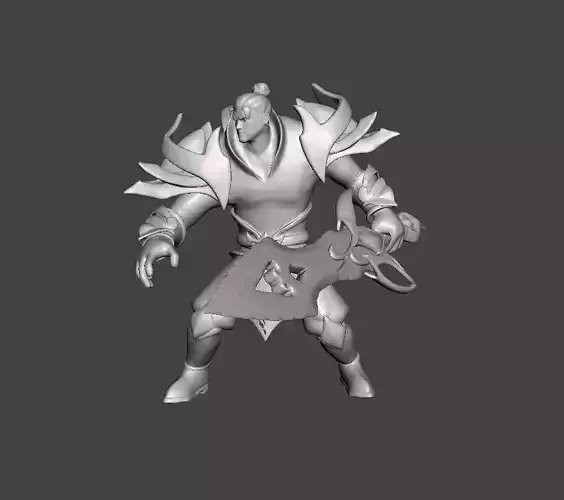 Mythmaker Garen 3D Model