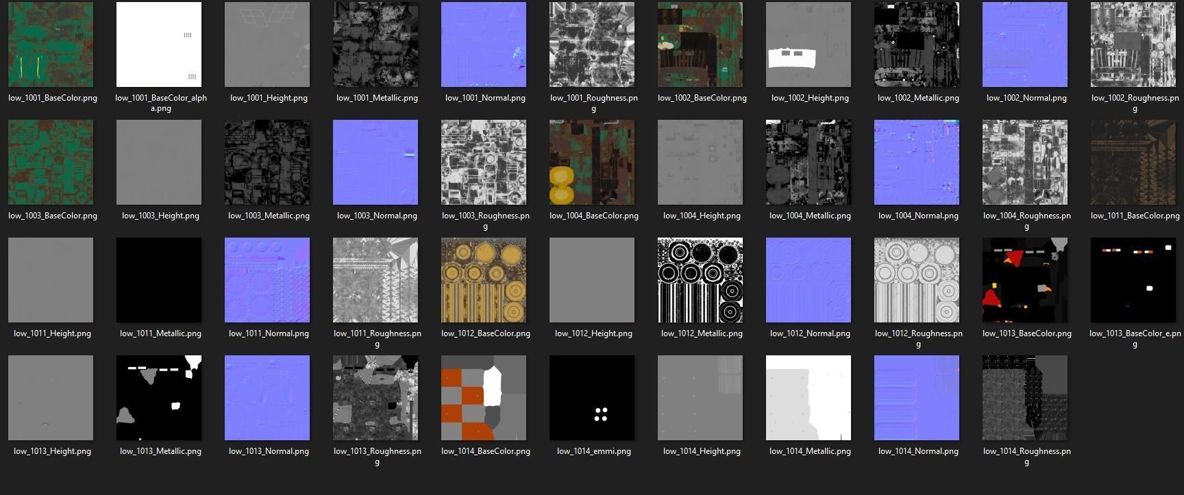 Tractor Low Poly john deere Low-poly 3D model_13