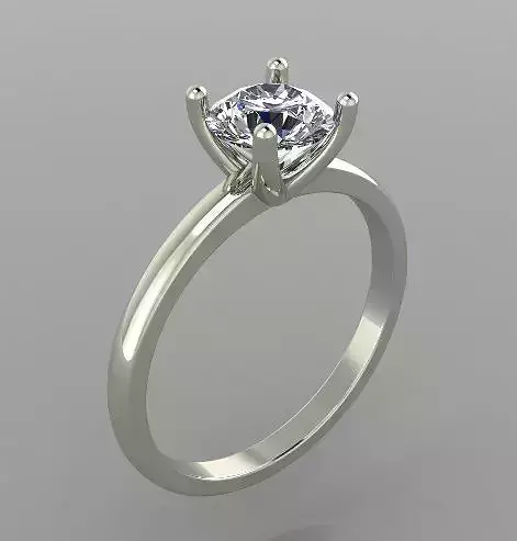 Solitaire Wedding Ring